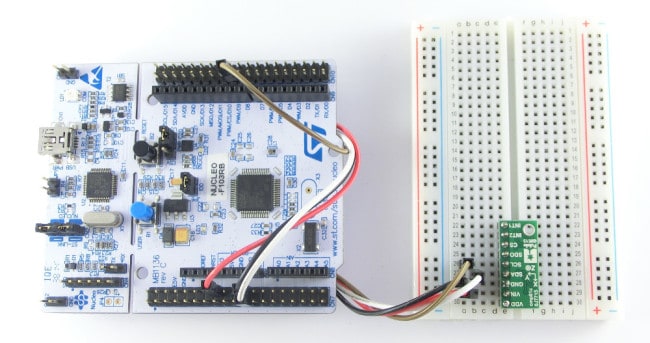 STM32 - pierwsze próby z modułem LSM303D.