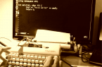 Klawiatura vintage z maszyny do pisania i Arduino