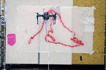 Disney stworzył drony malujące graffiti