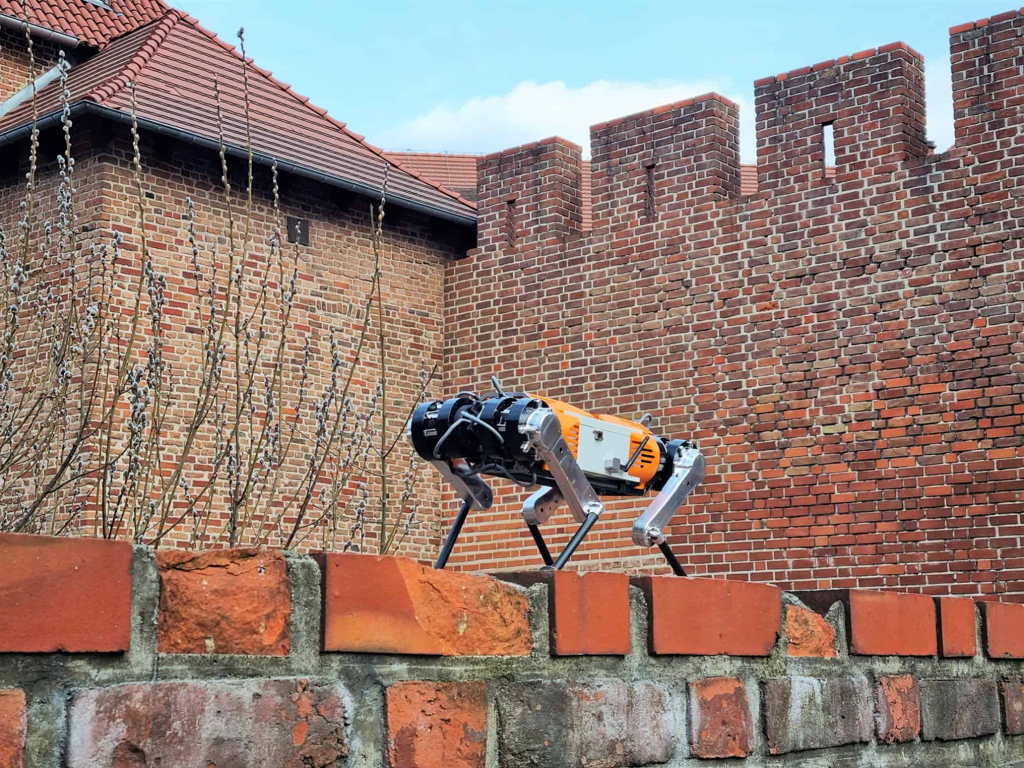 MAB Robotics i robot kroczący Honey Badger